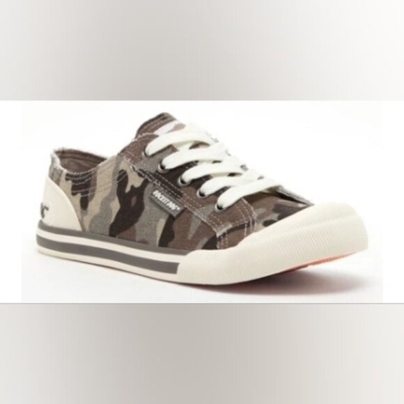 Rocket Dog Jazzin Plush Comfort Camo Sneakers Size 10 - Picture 2 of 9